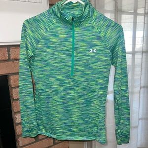 Under Armour Long Sleeve Half Zip Athletic Top